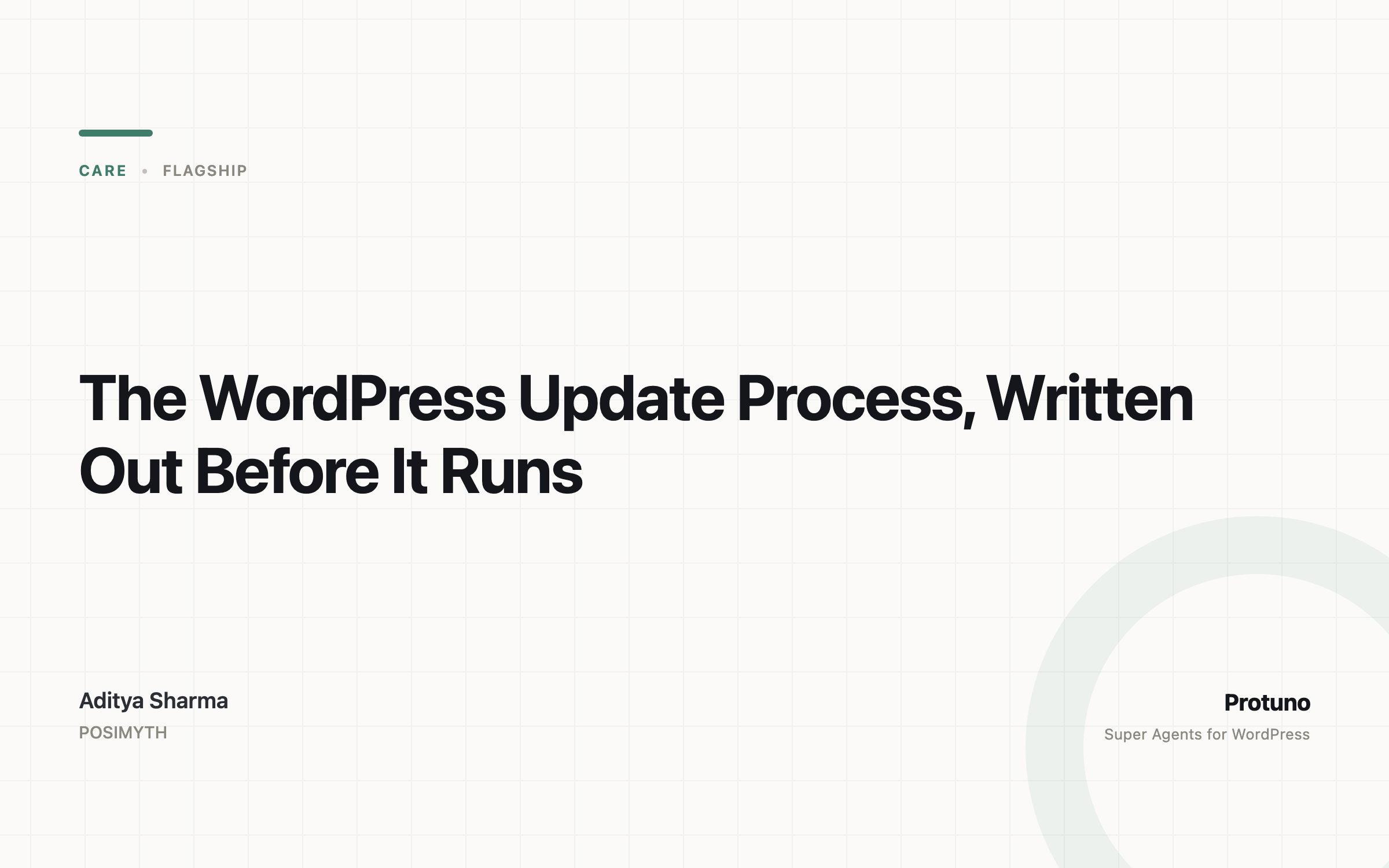 The WordPress Update Process, Written Out Before It Runs