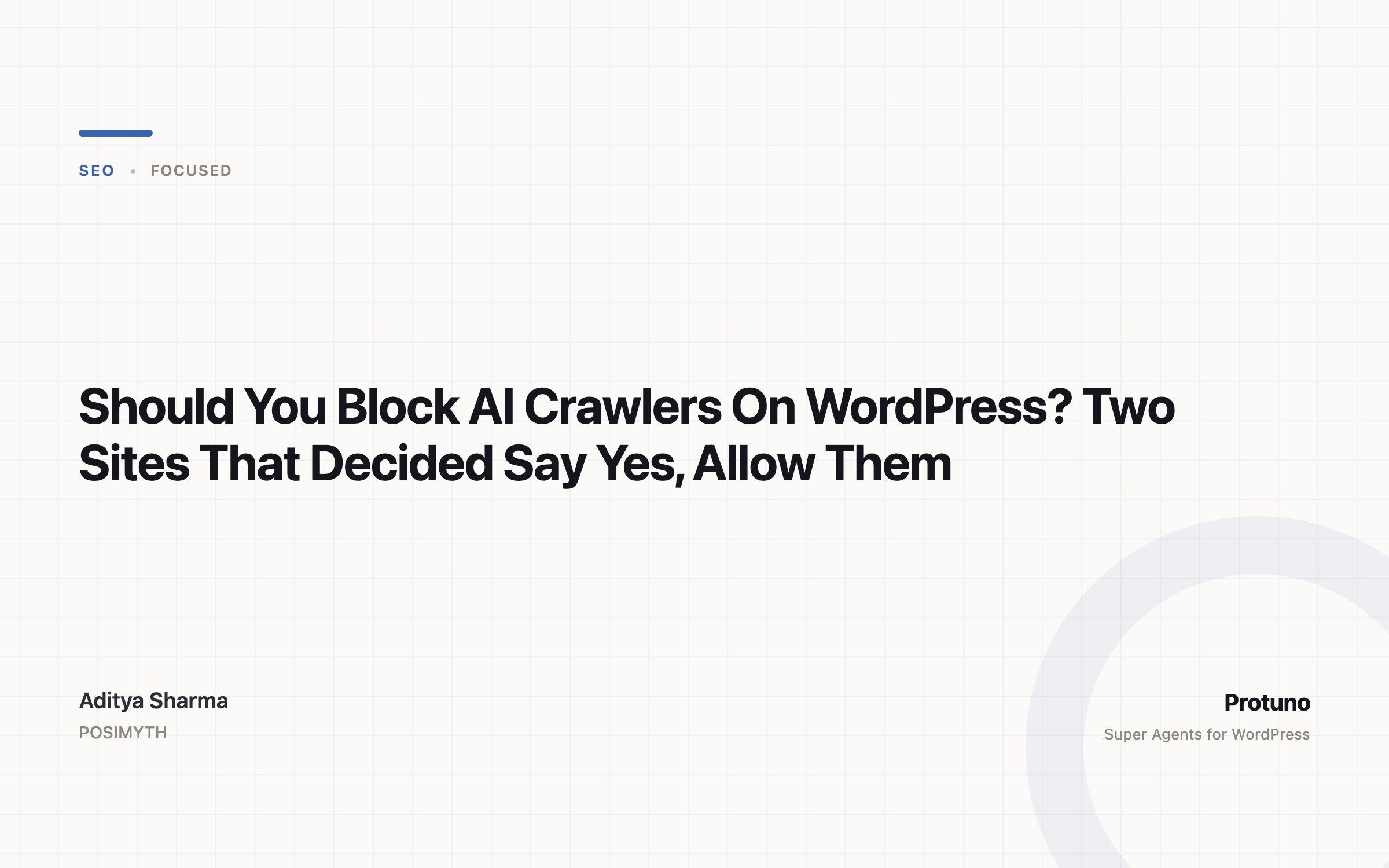 Should You Block AI Crawlers On WordPress? Two Sites That Decided Say Yes, Allow Them