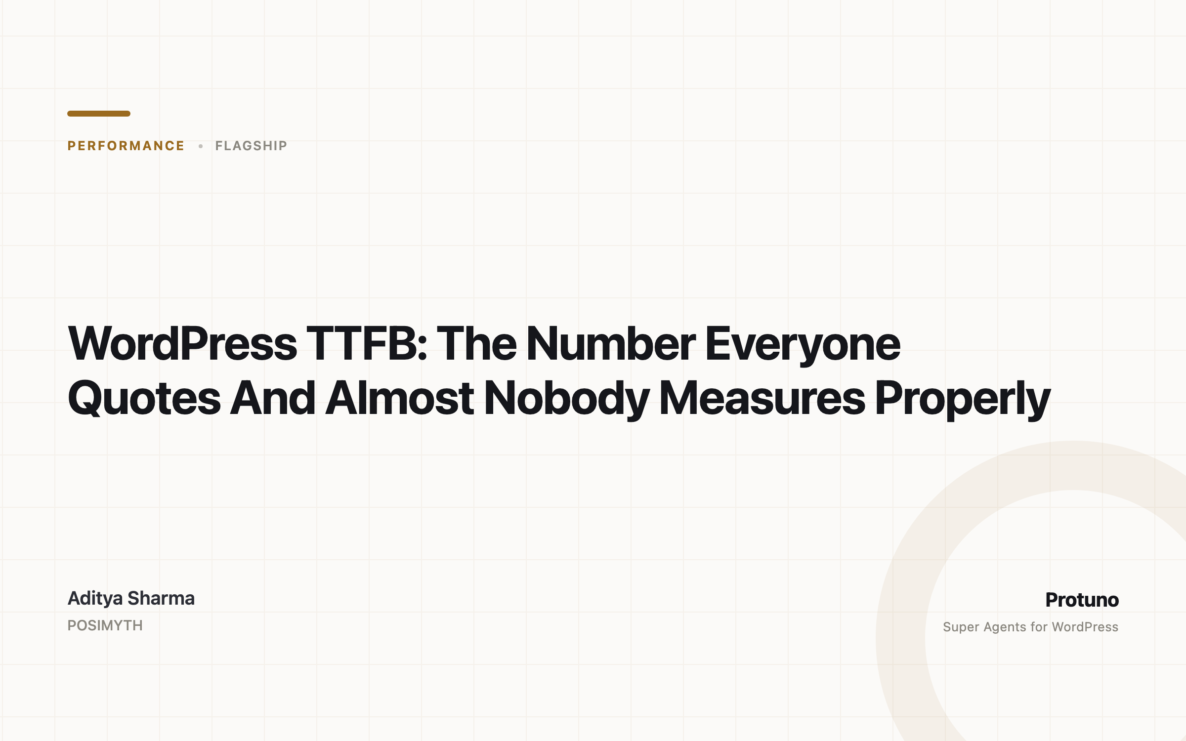 WordPress TTFB: The Number Everyone Quotes And Almost Nobody Measures Properly