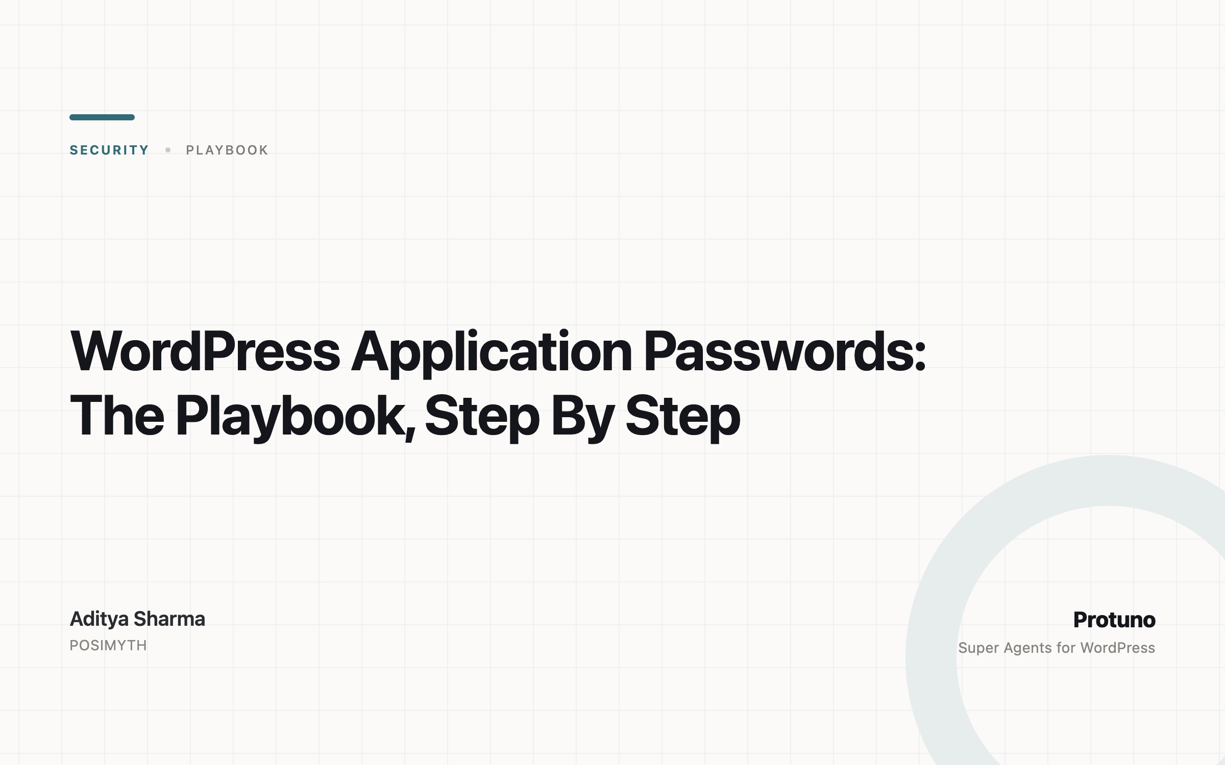 WordPress Application Passwords: The Playbook, Step By Step