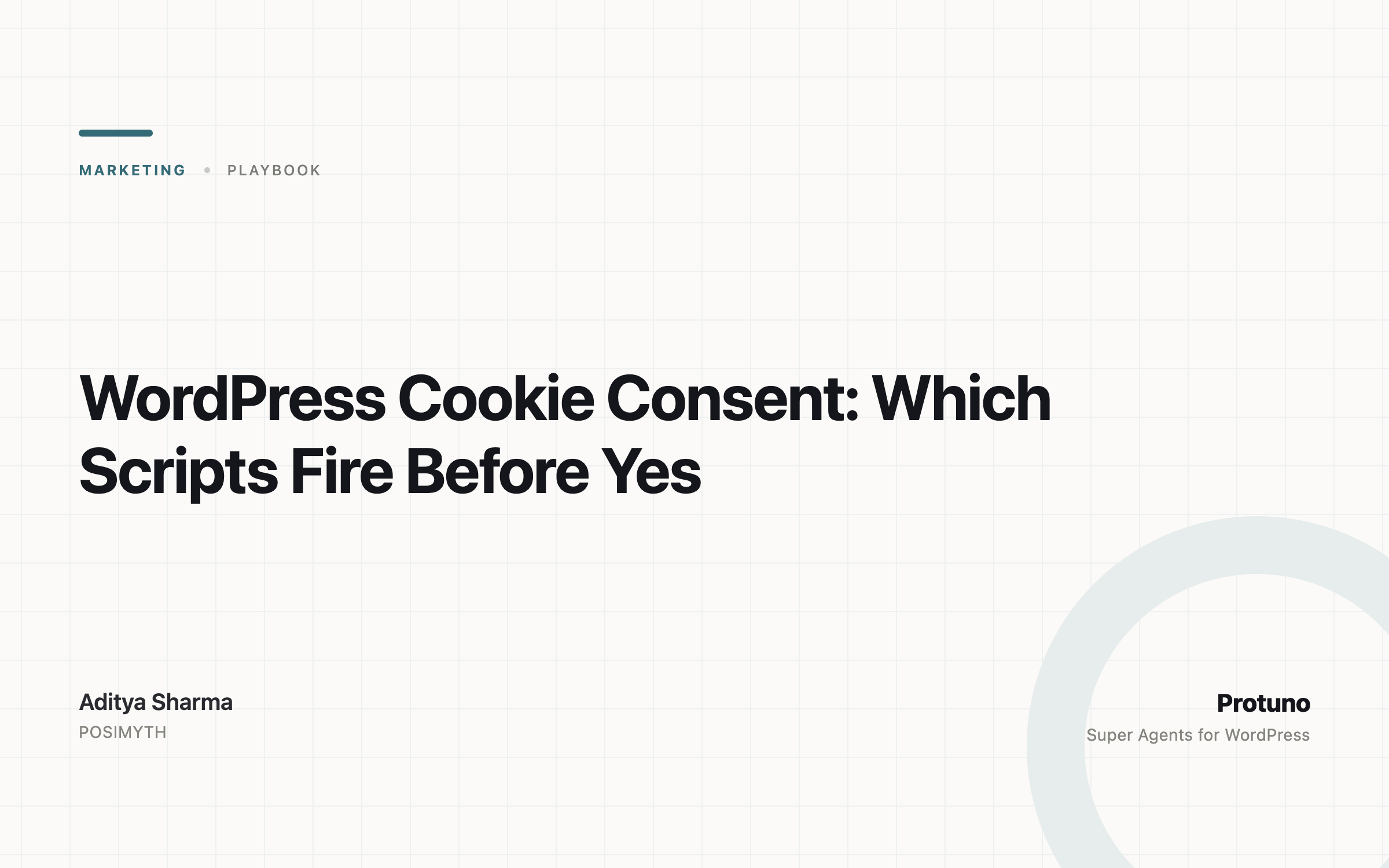 WordPress Cookie Consent: Which Scripts Fire Before Yes