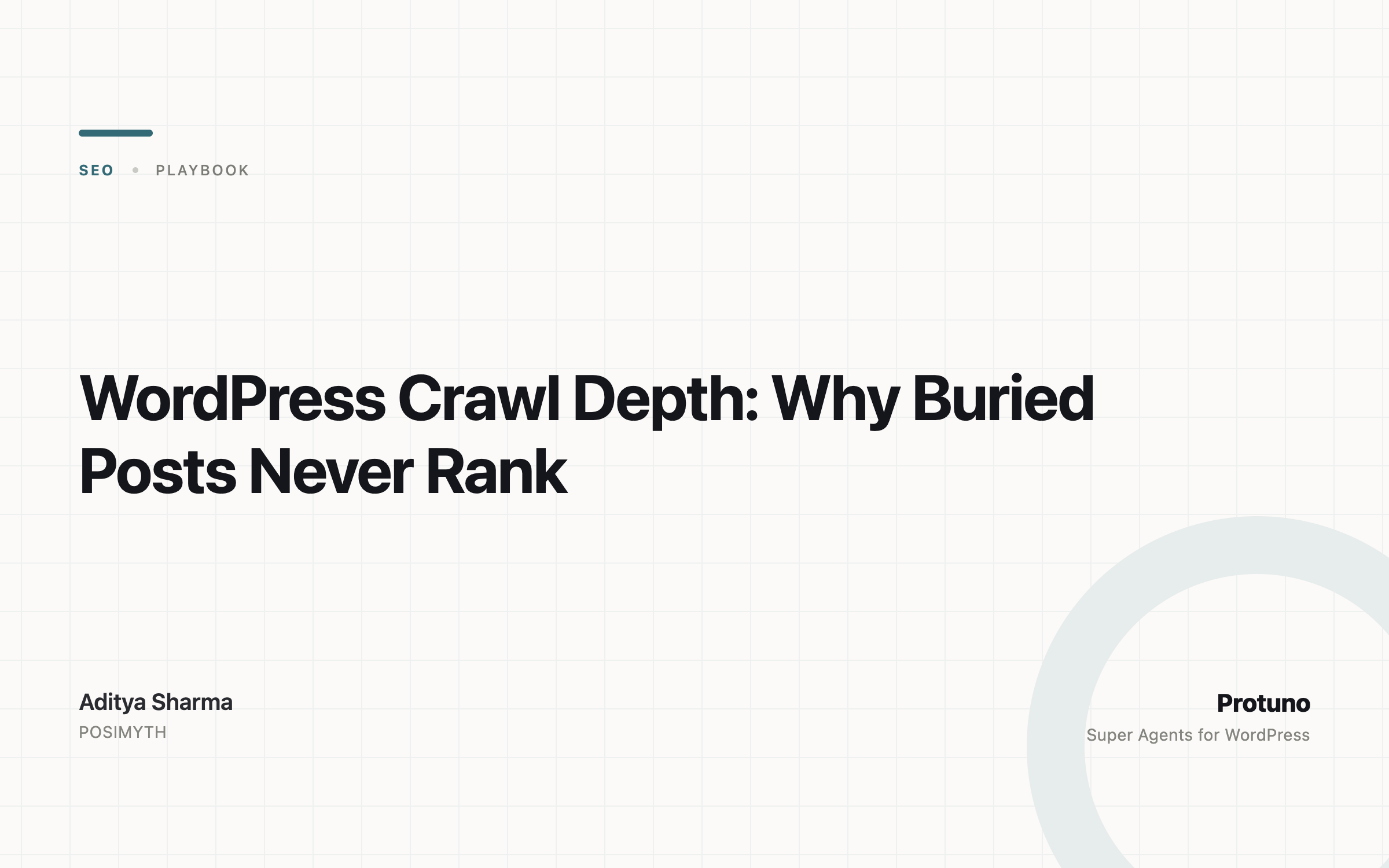 WordPress Crawl Depth: Why Buried Posts Never Rank