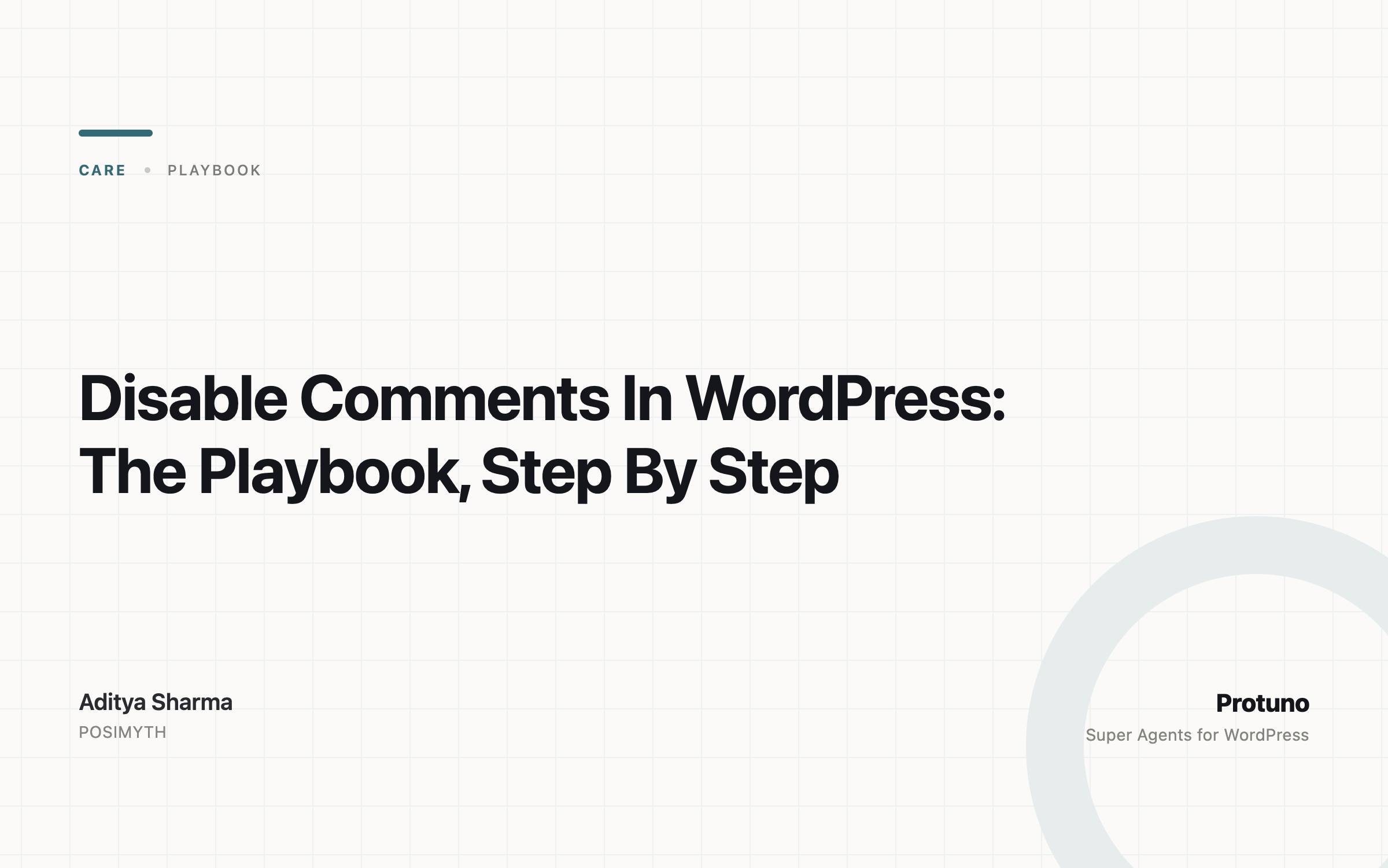 Disable Comments In WordPress: The Playbook, Step By Step