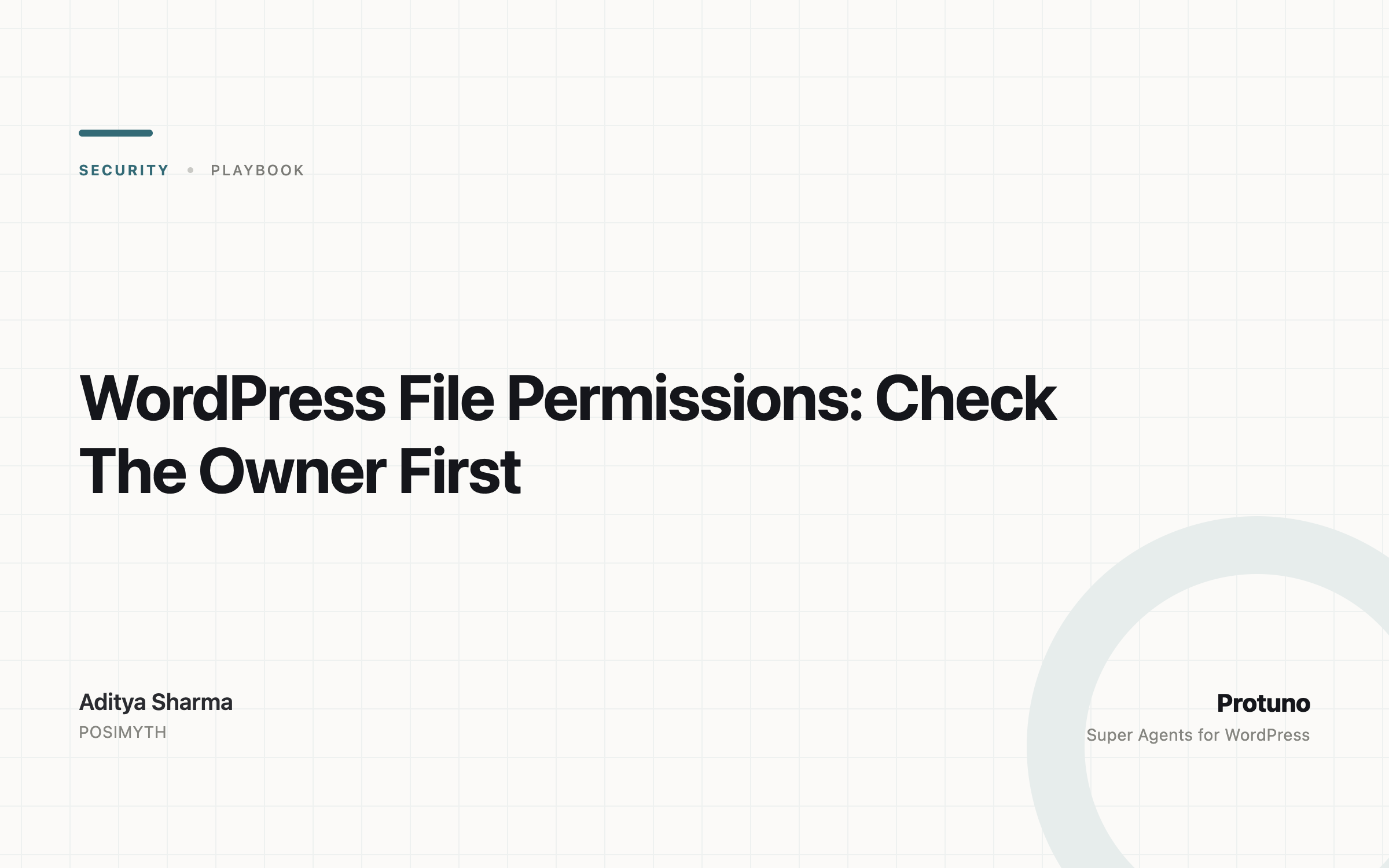 WordPress File Permissions: Check The Owner First