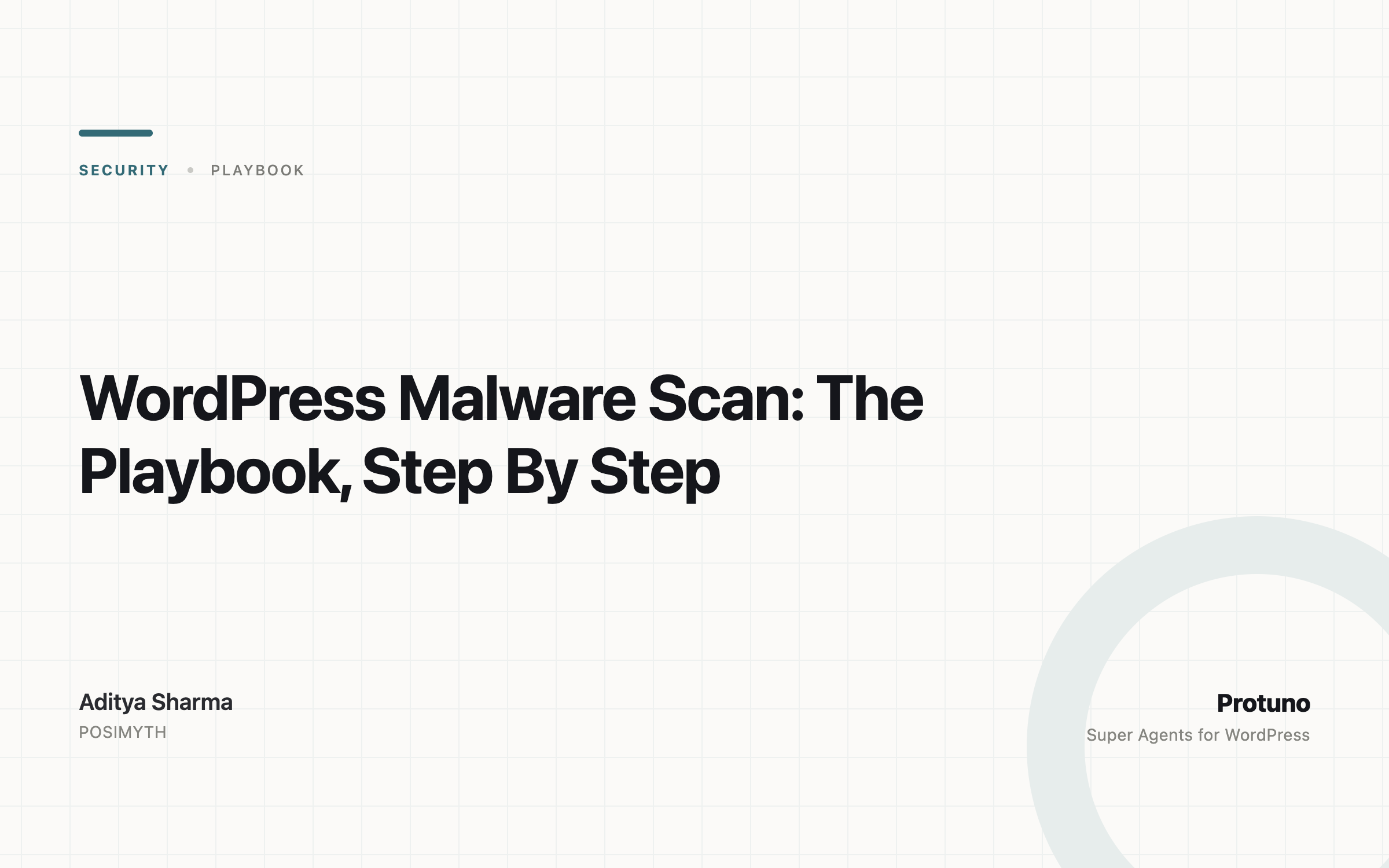 WordPress Malware Scan: The Playbook, Step By Step